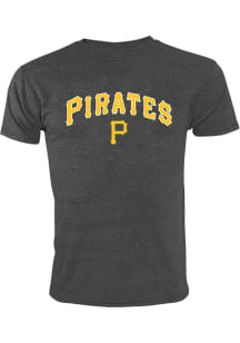 Pittsburgh Pirates Youth Black Wordmark Short Sleeve Fashion T-Shirt