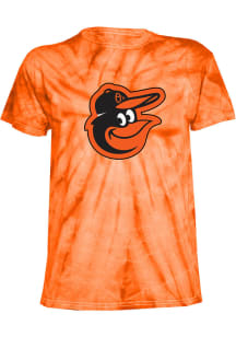 Baltimore Orioles Mens Orange Wordmark Long Sleeve Fashion Sweatshirt