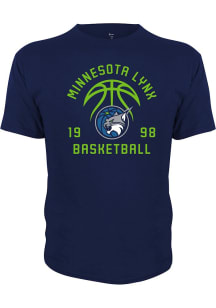 Minnesota Lynx Navy Blue Soft Style Short Sleeve T Shirt
