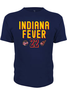 Caitlin Clark Indiana Fever Navy Blue Soft Style Player Short Sleeve Player T Shirt