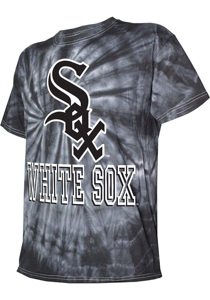 White Sox Rainbow Tie Dye Short Sleeve Fashion T Shirt