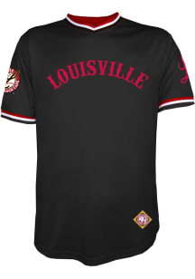 Louisville Black Caps Mens Replica Sublimated Jersey - Black