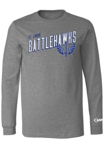 St Louis Battlehawks Grey Tarc Merman Long Sleeve Fashion T Shirt