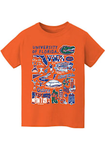 Vive La Fete Florida Gators Youth Blue Impressions Short Sleeve T-Shirt
