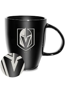 Vegas Golden Knights Electroplated Ceramic Lustre Ceramic Mug - Black