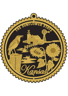 Kansas Sunflower State Ornament
