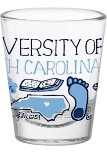 North Carolina Tar Heels Julia Gash Shot Glass