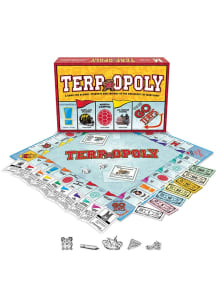 Red Maryland Terrapins Monopoly Game