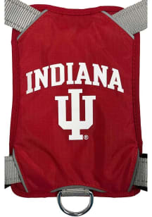 Crimson Indiana Hoosiers Team Logo Harness Pet Collar