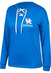 Top of the World Kentucky Wildcats Womens Blue Get-away LS Tee