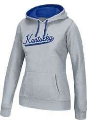 Top of the World Kentucky Wildcats Womens Grey Essential Chenille Hooded Sweatshirt