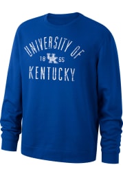 Kentucky Wildcats Mens Blue Foundation Long Sleeve Crew Sweatshirt