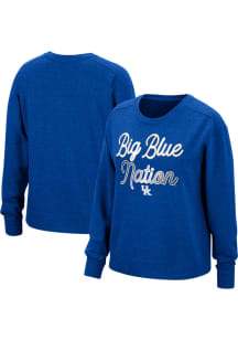 Kentucky Wildcats Womens Blue Favorite LS Tee