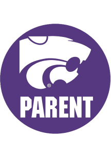 Purple K-State Wildcats 3&quot; Parent Button