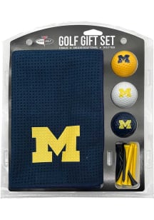 Blue Michigan Wolverines Microfiber 16x40 Golf Gift Set
