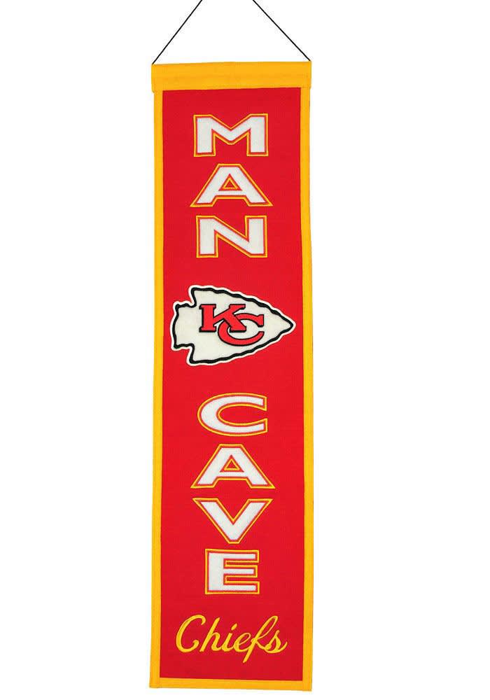 Kansas City Chiefs 8x32 Man Cave Banner