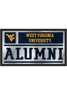 West Virginia Mountaineers Alumni Hanging Back Bar Mirror