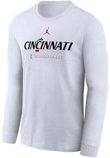 Nike Cincinnati Bearcats White Legend Shooting Long Sleeve T-Shirt