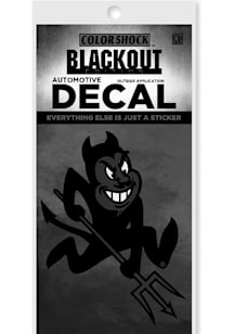 Arizona State Sun Devils Black Out Auto Decal - Black