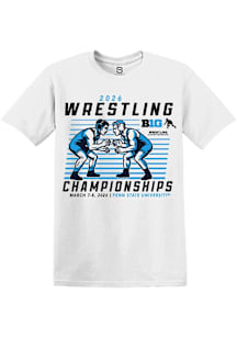 Summit Sportswear Big Ten White 2026 Wrestling Championships Long Sleeve T Shirt