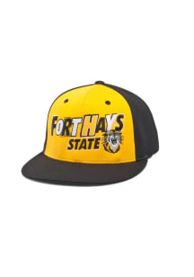 Fort Hays State Tigers Mens Gold Pro Model Flex Hat