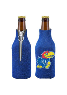 Kansas Jayhawks Glitter Bottle Coolie