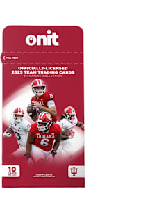 Indiana Hoosiers 2025 Football Single Pack Collectible NCAA Cards - Crimson