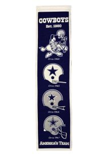 Dallas Cowboys 8x32 Heritage Banner