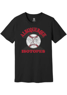 Summit Sportswear Albuquerque Isotopes Black Soft Arch Short Sleeve T Shirt