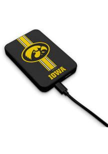 Black Iowa Hawkeyes Power Bank Phone Charger