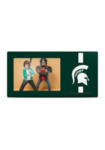 Green Michigan State Spartans Charging Frame Picture Frame