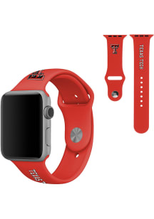 Texas Tech Red Raiders Red Silicone Watch Band