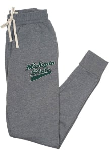 Homefield Michigan State Spartans Mens Grey Team Name Fashion Sweatpants