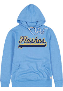Homefield Kent State Golden Flashes Mens Blue Script Tail Fashion Hood