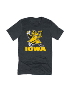 Homefield Iowa Hawkeyes Black Beware of the Swarm Short Sleeve Fashion T Shirt