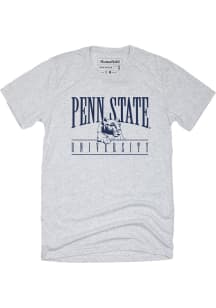 Penn State Nittany Lions Grey Homefield Vault Logo Short Sleeve Fashion T Shirt