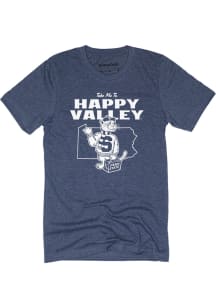 Homefield Penn State Nittany Lions Navy Blue Happy Valley Short Sleeve Fashion T Shirt