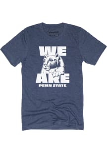 Penn State Nittany Lions Navy Blue Homefield We Are Short Sleeve Fashion T Shirt