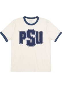Homefield Penn State Nittany Lions White Ringer Short Sleeve Fashion T Shirt