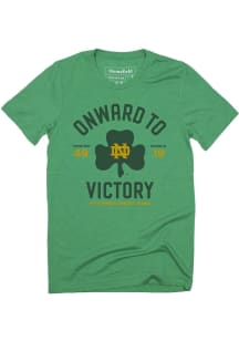 Homefield Notre Dame Fighting Irish Kelly Green Game Short Sleeve Fashion T Shirt