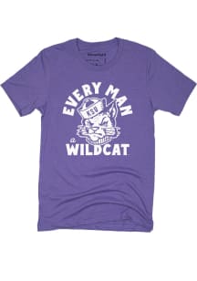 Homefield K-State Wildcats Purple Every Man Short Sleeve Fashion T Shirt