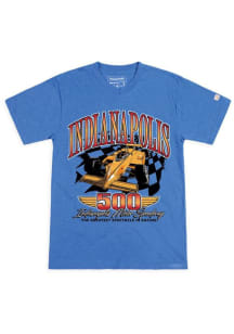 Homefield Indianapolis Blue Indy 500 Car Short Sleeve Fashion T Shirt