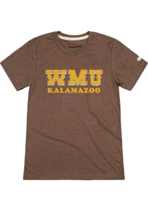 Homefield Western Michigan Broncos Brown Kalamazoo Short Sleeve Fashion T Shirt