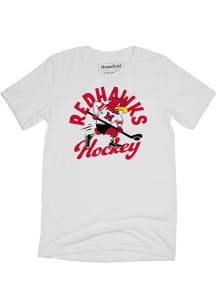 Homefield Miami RedHawks White Hockey Short Sleeve Fashion T Shirt