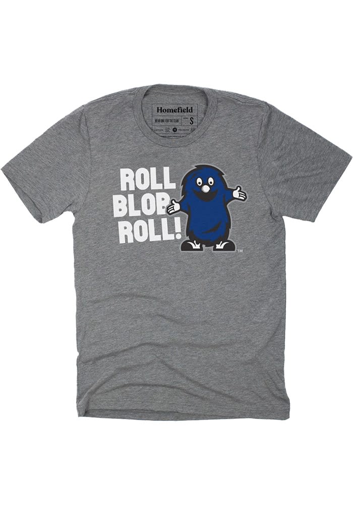 Homefield Xavier Musketeers Grey Roll Blob Short Sleeve Fashion T Shirt