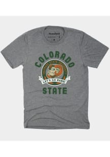 Homefield Colorado State Rams Grey Old Aggie Short Sleeve Fashion T Shirt