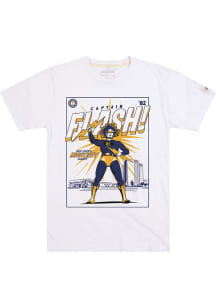 Homefield Kent State Golden Flashes White Captain Flash Short Sleeve Fashion T Shirt