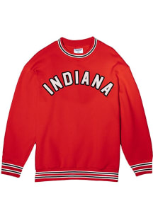 Mens Indiana Hoosiers Crimson Homefield Tri-Stripe Corso Football 1979 Fashion Sweatshirt