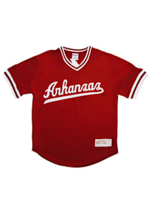 Homefield Arkansas Razorbacks Mens Crimson Batters Practice Baseball Jersey
