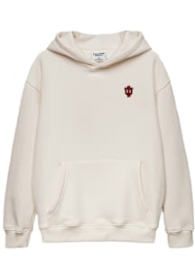 Homefield Indiana Hoosiers Mens Grey Heavyweight Fashion Hood